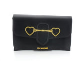 LOVE MOSCHINO Borsa Pochette Clutch Cuori Nero JC4081PP1ELC0000 - Sandrini Calzature e Abbigliamento