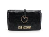 LOVE MOSCHINO Borsa Pochette Cocco Nero JC4290PP0DKF100A - Sandrini Calzature e Abbigliamento