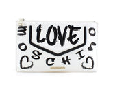 LOVE MOSCHINO Borsa Pochette Graffiti - Sandrini Calzature e Abbigliamento