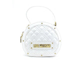 LOVE MOSCHINO Borsa Pochette Tonda Frame Bianco JC4316PP0ELA0100 - Sandrini Calzature e Abbigliamento