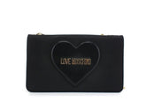 LOVE MOSCHINO Borsa Pochette Tracolla Logo Nero JC4334PP0EKD100A - Sandrini Calzature e Abbigliamento