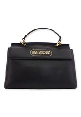 LOVE MOSCHINO Borsa Satchel Nero JC4404PP0FKP0000 - Sandrini Calzature e Abbigliamento