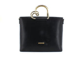 LOVE MOSCHINO Borsa Tote Shopping Bag Manico Cuore Nero JC4387PP0EKN0000 - Sandrini Calzature e Abbigliamento