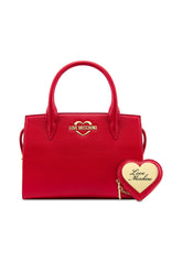 LOVE MOSCHINO Borsa Tote Small Rosso JC4080PP1HLD0500 - Sandrini Calzature e Abbigliamento