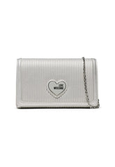 LOVE MOSCHINO Borsa Tracolla Argento JC4080PP1GLA1902 - Sandrini Calzature e Abbigliamento