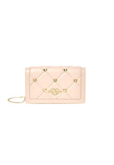 LOVE MOSCHINO Borsa Tracolla Borchie Cuori Avorio JC4138PP1GLZ0110 - Sandrini Calzature e Abbigliamento