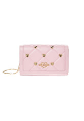 LOVE MOSCHINO Borsa Tracolla Borchie Cuori Cipria JC4138PP1GLZ0601 - Sandrini Calzature e Abbigliamento
