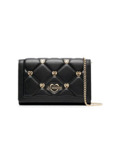 LOVE MOSCHINO Borsa Tracolla Borchie Cuori Nero JC4138PP1GLZ0000 - Sandrini Calzature e Abbigliamento