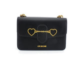 LOVE MOSCHINO Borsa Tracolla Clutch Cuori Nero JC4075PP1ELC0000 - Sandrini Calzature e Abbigliamento