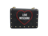 LOVE MOSCHINO Borsa Tracolla Cuore Borchie Nero JC4366PP0EKG0000 - Sandrini Calzature e Abbigliamento