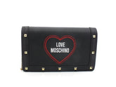 LOVE MOSCHINO Borsa Tracolla Pochette Cuore Nero JC4277PP0EKG0000 - Sandrini Calzature e Abbigliamento