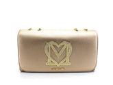 LOVE MOSCHINO Borsa Tracolla Pochette Logo Oro JC4379PP0EKM0901 - Sandrini Calzature e Abbigliamento