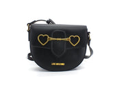LOVE MOSCHINO Borsa Tracolla Tonda Clutch Cuori Nero JC4077PP1ELC0000 - Sandrini Calzature e Abbigliamento