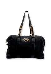 LOVE MOSCHINO Borsa Weekender Large Nylon Donna Nero JC4060PP1FLE100A - Sandrini Calzature e Abbigliamento