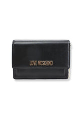 LOVE MOSCHINO Pochette LM Gold Nera JC4095PP1FLL0000 - Sandrini Calzature e Abbigliamento