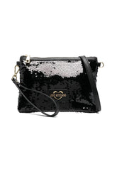 LOVE MOSCHINO Pochette Paillettes Nero JC4071PP1GLP100A - Sandrini Calzature e Abbigliamento