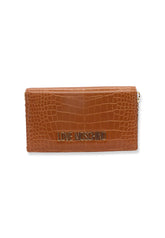 LOVE MOSCHINO Pochette Stampa Coccodrillo Marrone Cammello JC4098PP1FLF0201 - Sandrini Calzature e Abbigliamento