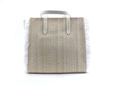 MANILA GRACE Borsa Feliss Small Bianco B219 - Sandrini Calzature e Abbigliamento