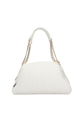 MANILA GRACE Borsa Tote Medium Bianco B275EU - Sandrini Calzature e Abbigliamento