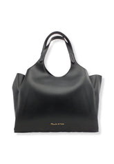 MANILA GRACE Borsa Tracolla Tote Blossom Nero B201EU - Sandrini Calzature e Abbigliamento