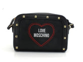 MOSCHINO Borsa Tracolla Zip Xuore Borchie Nero JC4367PP0EKG0000 - Sandrini Calzature e Abbigliamento