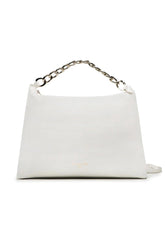 PATRIZIA PEPE Borsa Hobo Off White 8B0063-E005 - Sandrini Calzature e Abbigliamento