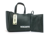 PATRIZIA PEPE Borsa Tote Pelle Fly Whit Me Green Cedar 2VA060-A4U8 - Sandrini Calzature e Abbigliamento