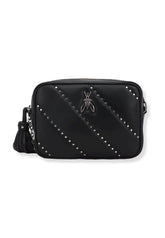 PATRIZIA PEPE Borsa Tracolla Crossbody Borchie Nera 8B0051-L024 - Sandrini Calzature e Abbigliamento