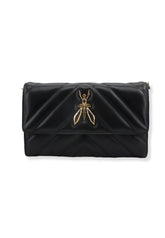PATRIZIA PEPE Borsa Tracolla Crossbody Quilted Nera CB9798-L004 - Sandrini Calzature e Abbigliamento