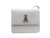 PATRIZIA PEPE Borsa Tracolla Logo Ice Grey 2V9796-A4U8W - Sandrini Calzature e Abbigliamento