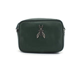 PATRIZIA PEPE Borsa Tracolla Pelle Logo Green Cedar 2VA051-A4U8W - Sandrini Calzature e Abbigliamento