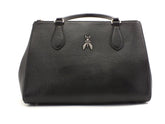 PATRIZIA PEPE Tote Borsa Double Zip Black 2V9941-A4U8W - Sandrini Calzature e Abbigliamento