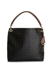 POLLINI Borsa Tote Nero Marrone TE8409PP02Q1100D - Sandrini Calzature e Abbigliamento