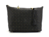 POLLINI Borsa Tote Zip Loghi Printed Nero TE8410PP02Q1100A - Sandrini Calzature e Abbigliamento