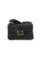 POLLINI Borsa Tracolla Baguette Loghi Nera TE8452PP02Q1100A - Sandrini Calzature e Abbigliamento