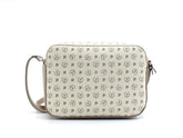 POLLINI Borsa Tracolla Crossbody Loghi Avorio Ghiaccio TE8414PP03Q1110A - Sandrini Calzature e Abbigliamento