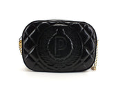 POLLINI Borsa Tracolla Grain Lux Nero SC4513PP0DSJ0000 - Sandrini Calzature e Abbigliamento