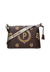POLLINI Borsa Tracolla Messenger Crema Marrone TE8400PP02Q1E11A - Sandrini Calzature e Abbigliamento