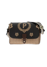 POLLINI Tracolla Big Crema Marrone TE8449PP0AQ1E11A - Sandrini Calzature e Abbigliamento