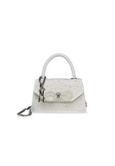 STEVE MADDEN Borsa Mini Satchel Perle White BADORE - Sandrini Calzature e Abbigliamento