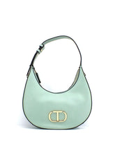 TWINSET Borsa Hobo Azzurro Agave 231TB7254 - Sandrini Calzature e Abbigliamento