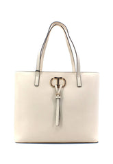 TWINSET Borsa Shopper Avorio 231TB7320 - Sandrini Calzature e Abbigliamento