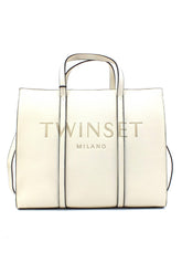 TWINSET Borsa Tote Avorio 231TB709B - Sandrini Calzature e Abbigliamento