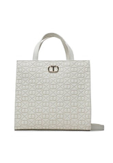 TWINSET Borsa Tote Avorio 231TB711B - Sandrini Calzature e Abbigliamento
