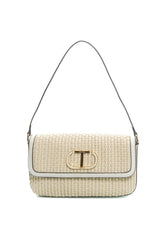 TWINSET Borsa Tracolla Avorio Beige 231TD8372 - Sandrini Calzature e Abbigliamento