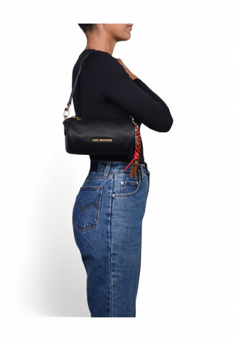 LOVE MOSCHINO Borsa a spalla Donna Nero JC4309PP0MK1100A-PE25