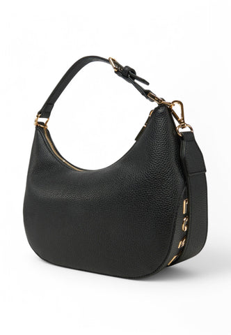 LOVE MOSCHINO Borsa a spalla Donna Nero Logo Oro JC4018PP1MLT0000-PE25