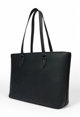 LOVE MOSCHINO Borsa Shopper Donna Nero Argento JC4190PP1MKD000B-PE25