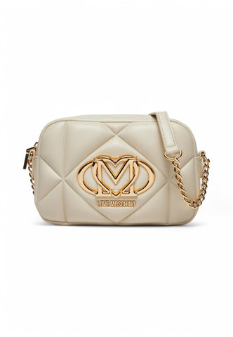 LOVE MOSCHINO Borsa Tracolla Donna Bianco Oro JC4038PP1MLC0110-PE25