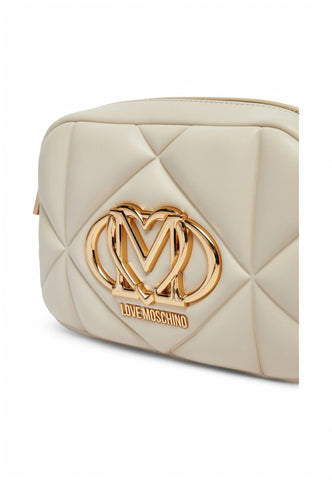 LOVE MOSCHINO Borsa Tracolla Donna Bianco Oro JC4038PP1MLC0110-PE25